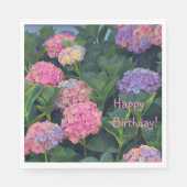 Colorful Hydrangeas Servet (Voorkant)