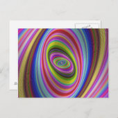 Colorful Hypnosis Briefkaart (Voorkant / Achterkant)
