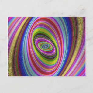 Colorful Hypnosis Briefkaart