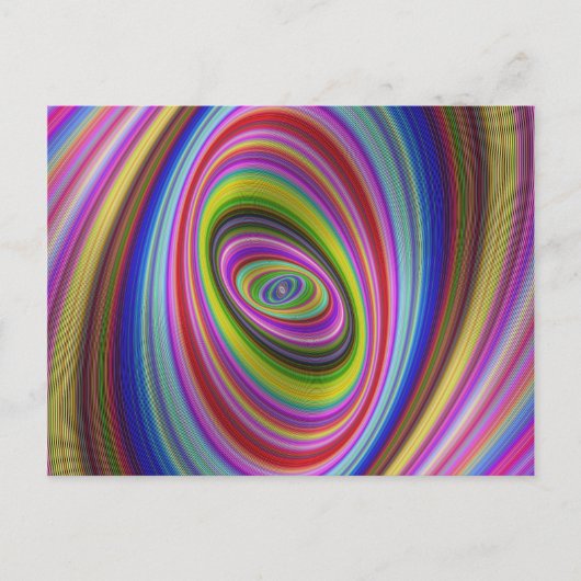 Colorful Hypnosis Briefkaart (Voorkant)