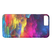 Colorful I phone 8 Plus/7 Plus hoesje (Achterkant (Horizontaal))
