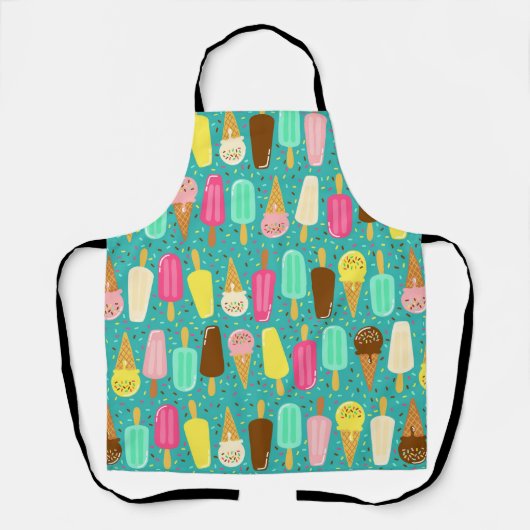 Colorful Ice Cream Pattern Summer  Schort (Voorkant)