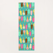Colorful Ice Cream Pattern Summer  Yogamat (Achterkant)
