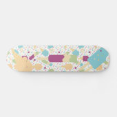 Colorful Ice Cream Sprinkles Patroonnaam Persoonlijk Skateboard (Horizontaal)