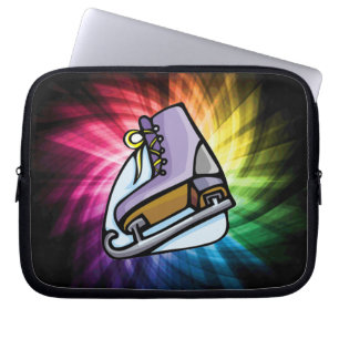 Colorful Ice-Schaats Laptop Sleeve