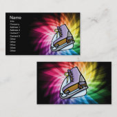 Colorful Ice-Schaats Visitekaartje (Voorkant / Achterkant)