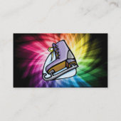 Colorful Ice-Schaats Visitekaartje (Achterkant)