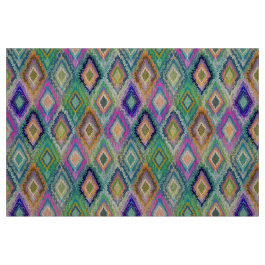 Colorful Ikat Tribal Geometric Pattern 2 Stof (Fat Quarter)