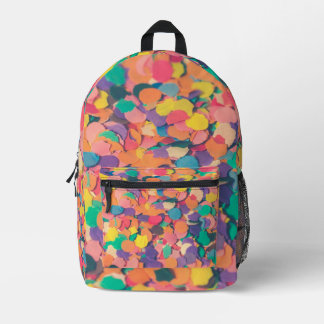 Colorful image on bag pack bedrukte rugzak