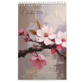 Colorful Impasto Art Calendar Kalender (Hoes)