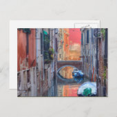 Colorful Impression of Venice Italy Briefkaart (Voorkant / Achterkant)