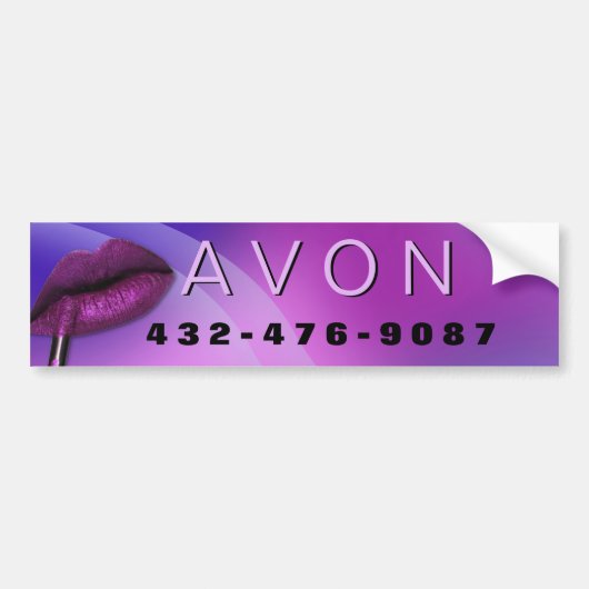 Colorful Independent Rep Avon Bumpersticker (Voorkant)