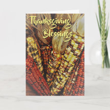 Colorful Indian Corn Kernels Foto 2 Thanksgiving