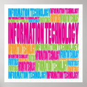 Colorful Information Technology Poster (Voorkant)