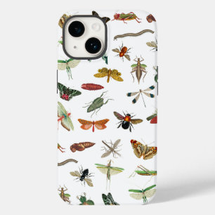 Colorful Insect Illustrator Patroon Case-Mate iPhone 14 Hoesje