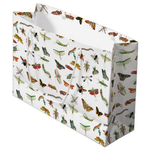 Colorful Insect Illustrator Patroon Groot Cadeauzakje