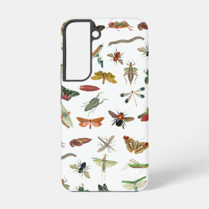 Colorful  Insect Illustrator Patroon Samsung Galaxy Hoesje