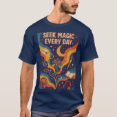 Colorful Inspirational Poster T-shirt (Voorkant)