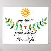 Colorful Inspirerend Friendship Poster (Voorkant)