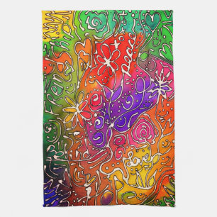 Colorful Inspirerend Friendship Words Theedoek