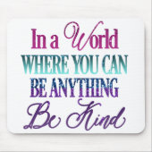 Colorful Inspirerend Glitter Muismat (Voorkant)