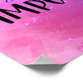 Colorful Inspirerend Quote Poster (Hoek)