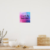 Colorful Inspirerend Quote Poster (Keuken)