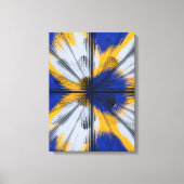 Colorful Interference Pattern  Canvas Afdruk (Voorkant)