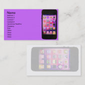 Colorful iPhone Visitekaartje (Voorkant / Achterkant)