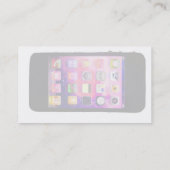 Colorful iPhone Visitekaartje (Achterkant)