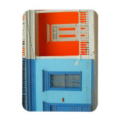 Colorful Iquique street Magneet (Verticaal)