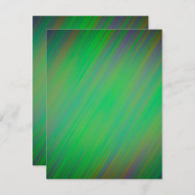 Colorful Iridescent Blank Kaart voor aanpassing