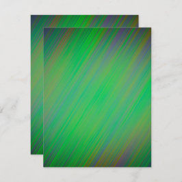Colorful Iridescent Blank Kaart voor aanpassing