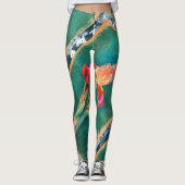 Colorful Iris Flower Leggings (Voorkant)