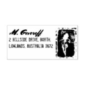 Colorful Iris Flower Rubberstempel (Afrduk)