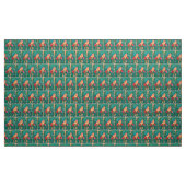 Colorful Iris Flower Stof (Yard (91,4 cm))