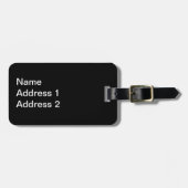 Colorful  Irish Celtic Knot Bagagelabel (Voorkant horizontaal)