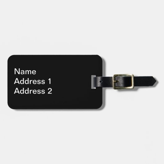 Colorful  Irish Celtic Knot Bagagelabel (Voorkant horizontaal)