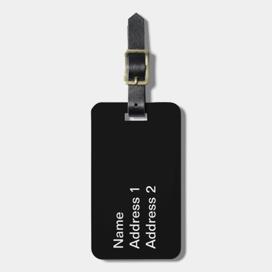 Colorful  Irish Celtic Knot Bagagelabel (Voorkant verticaal)