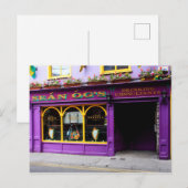 Colorful Irish Pub Briefkaart (Voorkant / Achterkant)