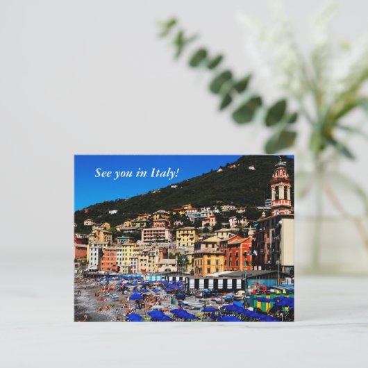 Colorful Italy Briefkaart (Staand voorkant)