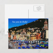 Colorful Italy Briefkaart (Voorkant / Achterkant)