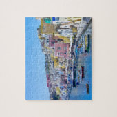 Colorful Italy Vist Harbour Legpuzzel (Verticaal)