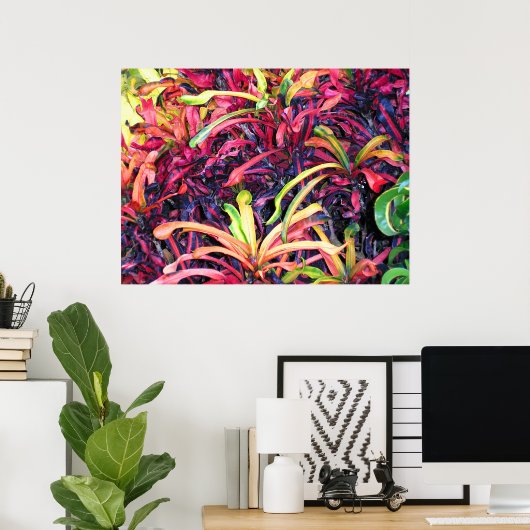 Colorful Ivy - Poster (Thuiskantoor)