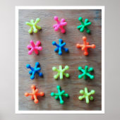 Colorful Jacks Poster (Voorkant)