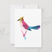 Colorful Jay Kaart (Voorkant)