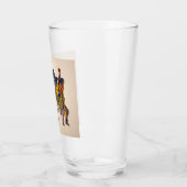 Colorful Jazz Musicians Joyful Jam Glas (Links)