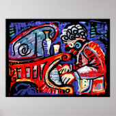 *Colorful Jazz* Poster (Voorkant)