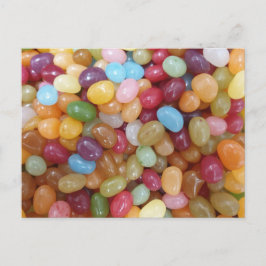 Colorful Jelly Beans Briefkaart