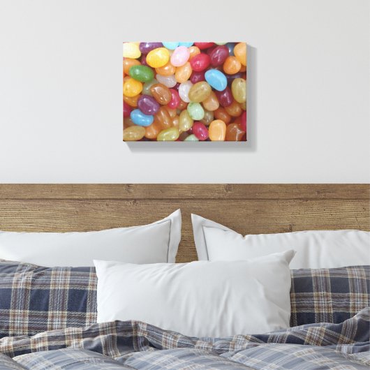 Colorful Jelly Beans Canvas Afdruk (Insitu (Slaapkamer))